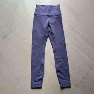 Lululemon Pants Leggings Womens 2 Purple Wunder Under Tight High Rise 25" W5BJVS